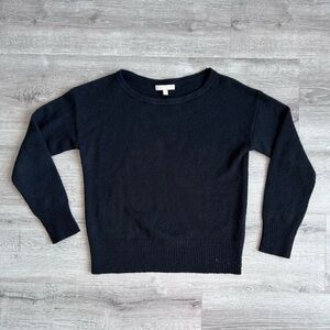 Banana Republic Black Women's Sweater wool/alpaca/nylon/acrylic blend. Size L